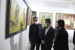 افتتاح نمایشگاه هنرهای تجسمی ثامن الائمه(ع) در مشهد