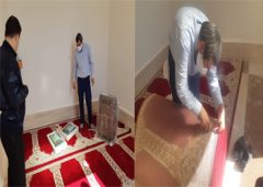 نمازخانه واحد پذیرایی بین‌راهی واقع در مجتمع خدمات رفاهی آبروان مشهد تجهیز شد