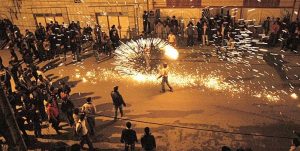۵۷ مصدوم در حوادث شب چهارشنبه‌ پایان سال مشهد