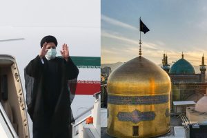 رئیس جمهور در هجدهمین سفر استانی دولت وارد مشهد شد