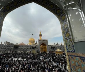 آیین عزاداری سالروز شهادت امام علی (ع) در حرم مطهر رضوی برگزار شد