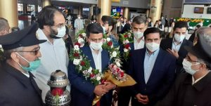 جواد فروغی میهمان امام رضا(ع) شد